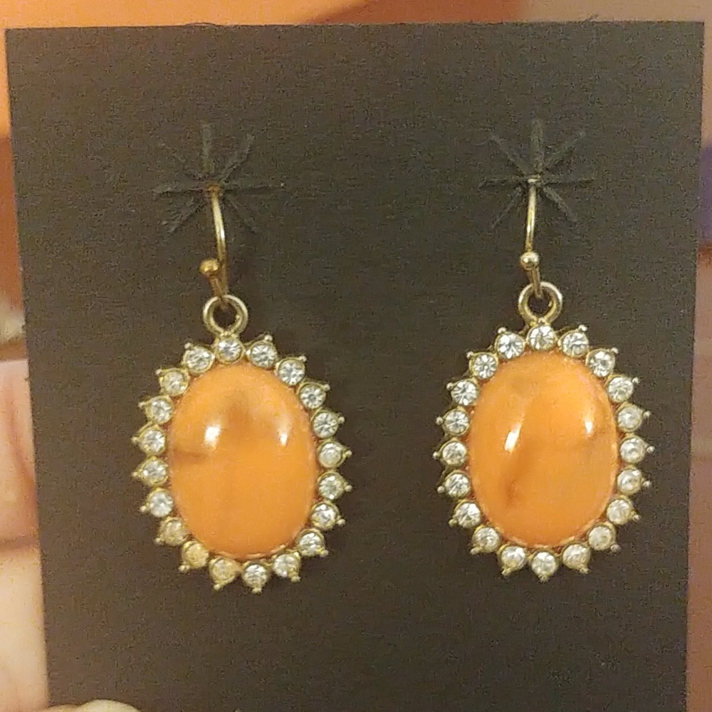Peach/Pink Earrings